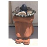 TERRACOTTA SIESTA MAN YARD ART