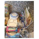ASSTD PAPER ITEMS, PAPER PLATES, TO-GO CONTAINERS,