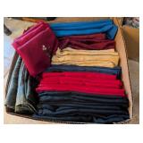 ASSTD  LINEN NAPKINS #1, DARK COLORS