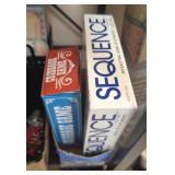 2PC GAMES, SEQUENCE, CRIBBAGE