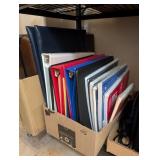 3-RING BINDERS, NOTEBOOKS, OTHER