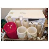 ASSTD BATTERY OPERATED CANDLES, TEA LITES,  PILLAR