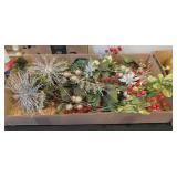 ASSTD CHRISTMAS DECOR, BERRIES, SILVER