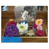 VANITY TRAY W/ASSTD HAIR ACCESSORIES