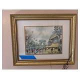 FRAMED ARTWORK PARIS, ARC DE TRIUMPH
