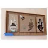 SW STYLE WOOD FRAMED SAND ART