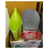 3PC WATERING PITCHER, HUMMINGBIRD FEEDER, OTHER