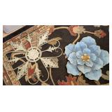 2PC METAL WALL DECOR, FLOWER, OTHER