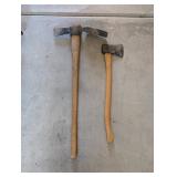2PC PICK AXE & AXE