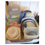 ASSTD PLASTIC STORAGE CONTAINERS, ASSTD SIZES