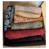 ASSTD TABLE LINENS, OVAL, ROUND, RECTANGULAR