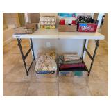 LIFETIME ADJ. HEIGHT FOLDING TABLE