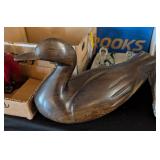 CARVED WOODEN DUCK
