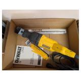 DEWALT RECIPROCATING SAW W/BLADES
