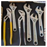 ASSTD WRENCHES, CHANNEL LOCK, OTHER