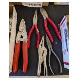 ASSTD PLIERS, SNIPS, NEEDLE NOSE, VISE GRIP, OTHER