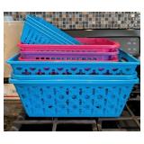 ASSTD PLASTIC ORGANIZER BASKETS