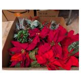 ASSTD CHRISTMAS DECOR, POINSETTIA FLOWERS, OTHER