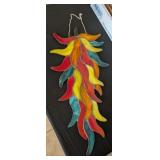 STAINED GLASS CHILI PEPPER SUN CATCHER