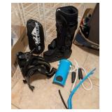 KNEE BRACE, SOCK/SHOE ASSIST, TRAVEL PILLOW &
