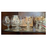 ASSTD FOOTED BRANDY GLASSES, OTHER