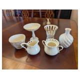 LENOX FLOWER PEDESTAL COMPOTE, LENOX FLORENTINE &