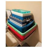 ASSTD PLASTIC ORGANIZER BASKETS