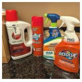 ASSTD FLOOR CLEANERS, SPOT REMOVERS, HOOVER