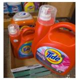 ASSTD TIDE PODS, TIDE LIQUID-3/4 TO FULL