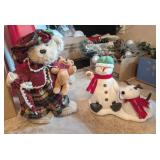 ASSTD CHRISTMAS DECOR, BEAR, ANIMATED SNOWMAN