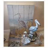 ASSTD OCEAN THEME WALL ART, YARD ART, OTHER