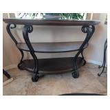 3-SHELF HALF CIRCLE TABLE