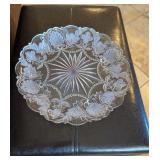 CLEAR/FROSTED GLASS PLATTER