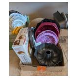ASSTD BAKING DISHES, 10' SPRING FORM PAN, BUNDT