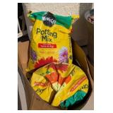 1 & 1/2 BAG OF MIRACLE GRO POTTING MIX