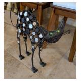 METAL CAT YARD ART DECOR