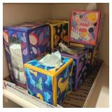 ASSTD TISSUE BOXES, KLEENEX