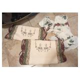 3PC PILLOW SHAMS, MAGNOLIA & 2 QUILTED SHAMS