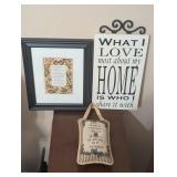 3 PC HOME DECOR WALL ART, OTHER