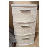 3-DRAWER STERILITE PLASTIC STORAGE UNIT