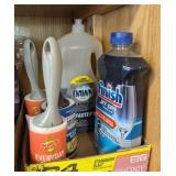 ASSTD DAWN DISH SOAP-1/2 FULL, JET DRY-1/2 FULL