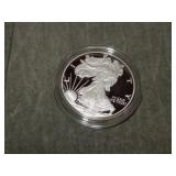 2007 W PROOF American Eagle .999 SILVER ozt