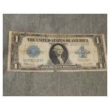 1923 $1 Lg Size Silver Certificate Horse Blanket