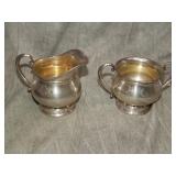 Sterling SILVER Cream & Suger 6.88 Troy Ounces