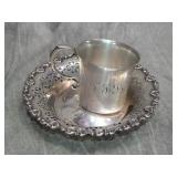 Sterling SILVER cup & Bowl 7.00 Troy Ounces