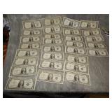(29) 1935 $1 SILVER CERTIFICATES Decent Bills