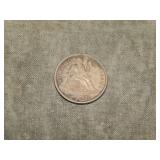 1876 CC Dime Decent Coin