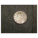 1911 Liberty V Nickel AU to me U Grade