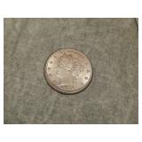 1890 Liberty V Nickel AU to me U Grade