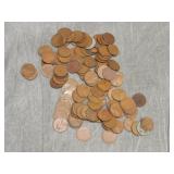 PILE of Lincoln Wheat Back Cents